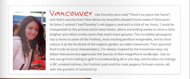 The Food Nomad in Vancouver – August Issue is out on News Stands!