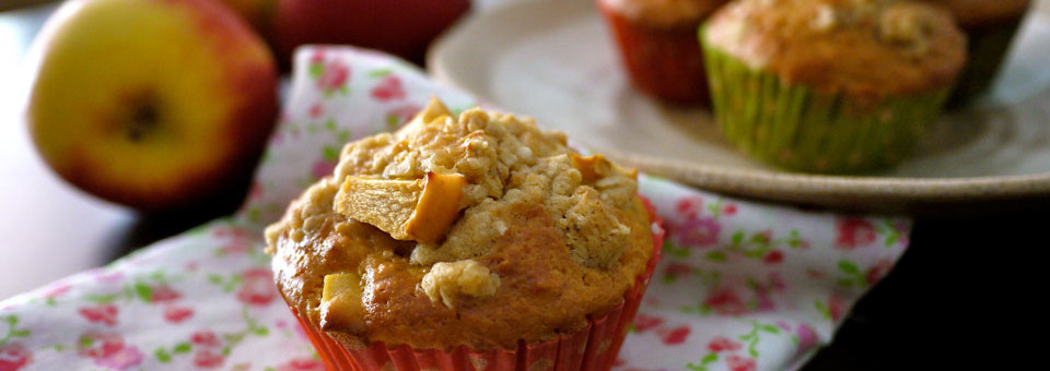 How to Make – Apple Crumble Muffins