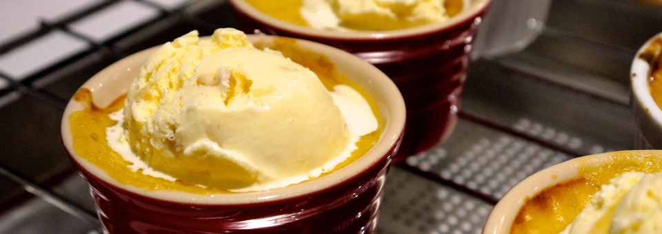 How to Make – Baked Tapioca Pudding with Macadamia Nut Ice Cream