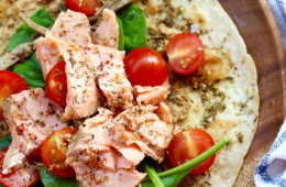 How to Make – Salmon Za’atar Flatbread